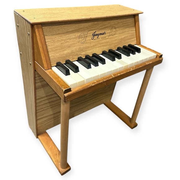 Vintage Jaymar Wooden Toy Piano 25 Keys – Classic Children’s Musical Instrument - Picture 4 of 8